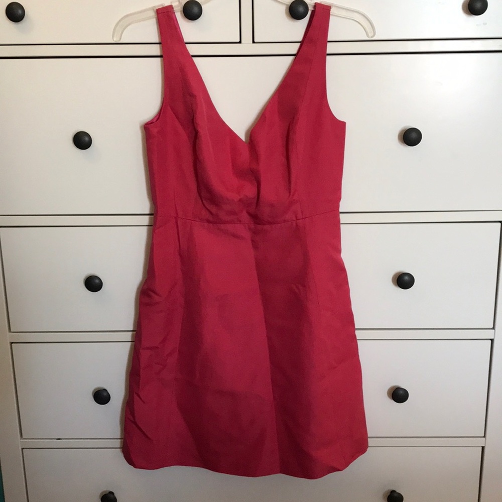 Pink jcrew cocktail dress